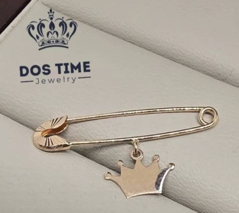 Булавка DOS TIME 822129840 вес 0.55 г золото, без вставок