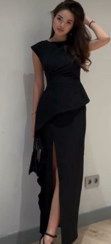 Вечернее платье Woman brand черный