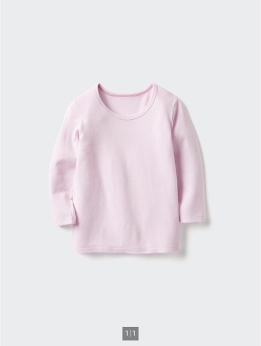 Лонгслив Uniqlo розовый