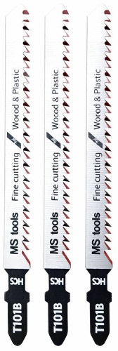 Пилка для лобзика по дереву 1 шт. MS Tools T101B