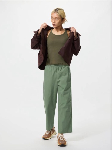 Повседневные брюки Uniqlo светло-зеленый