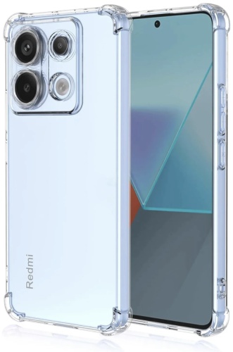 Чехол Nati.aks для Xiaomi Redmi Note 13 5G прозрачный