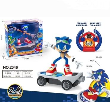 Машинка Sonic на радиоуправлении 154470949769