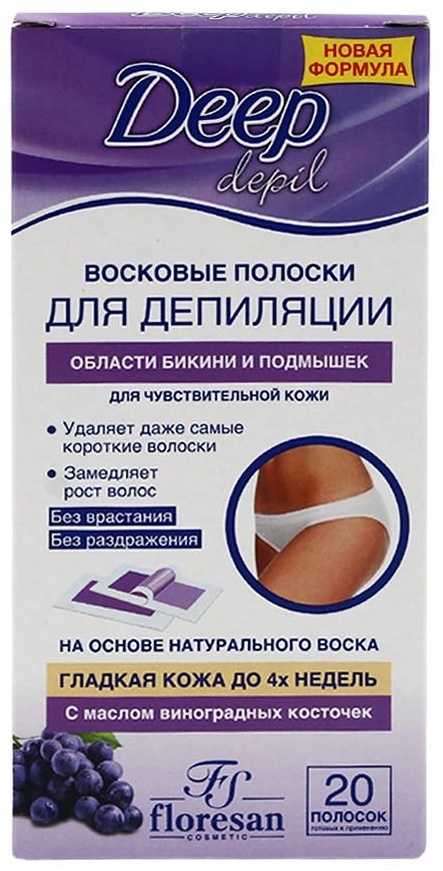 Floresan бандаж (полоска) для депиляции бумага