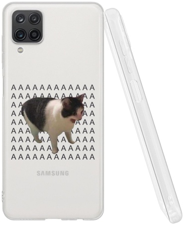 Чехол Mcover для Samsung Galaxy A12 рисунок