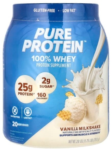 Pure Protein 100% сывороточный протеин ваниль 793 г