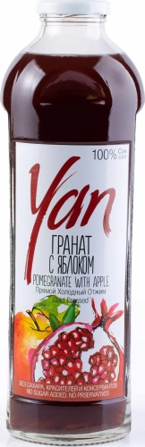YAN сок гранат, яблоко 0.93 л