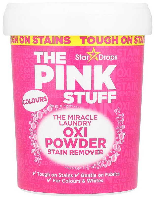 The Pink Stuff пятновыводитель The Miracle Laundry, Oxi Powder, пятновыводитель, для цветных товаров, 1 кг
