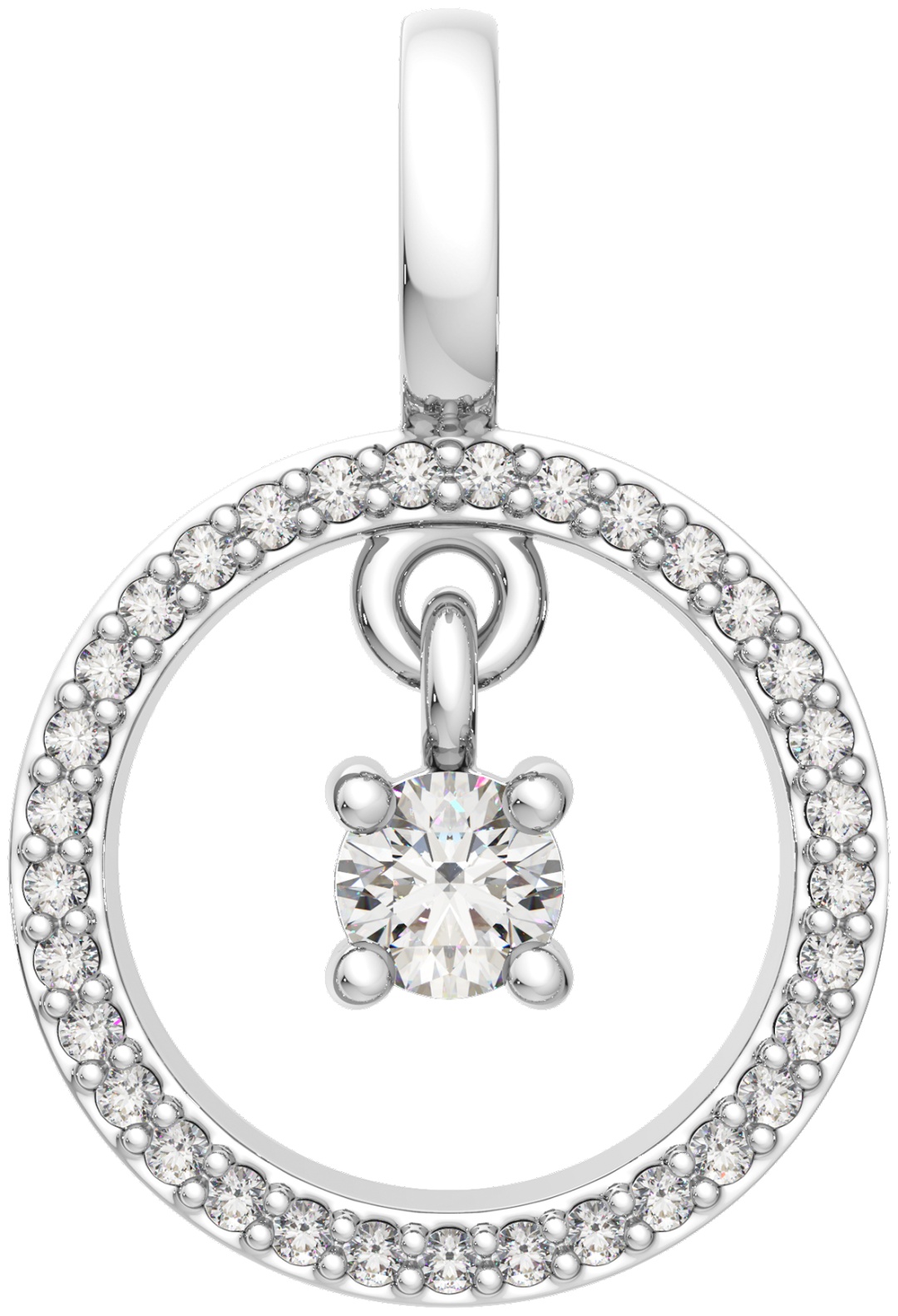 Подвеска Lucente Silver ZO-0440258.ZZ вес 1.17 г серебро, фианит