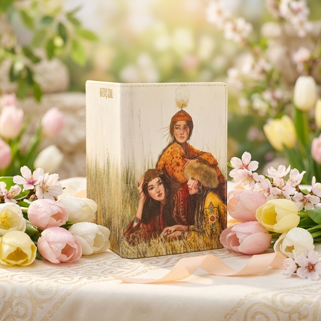 Qazaq Soul для паспорта, искусственная кожа