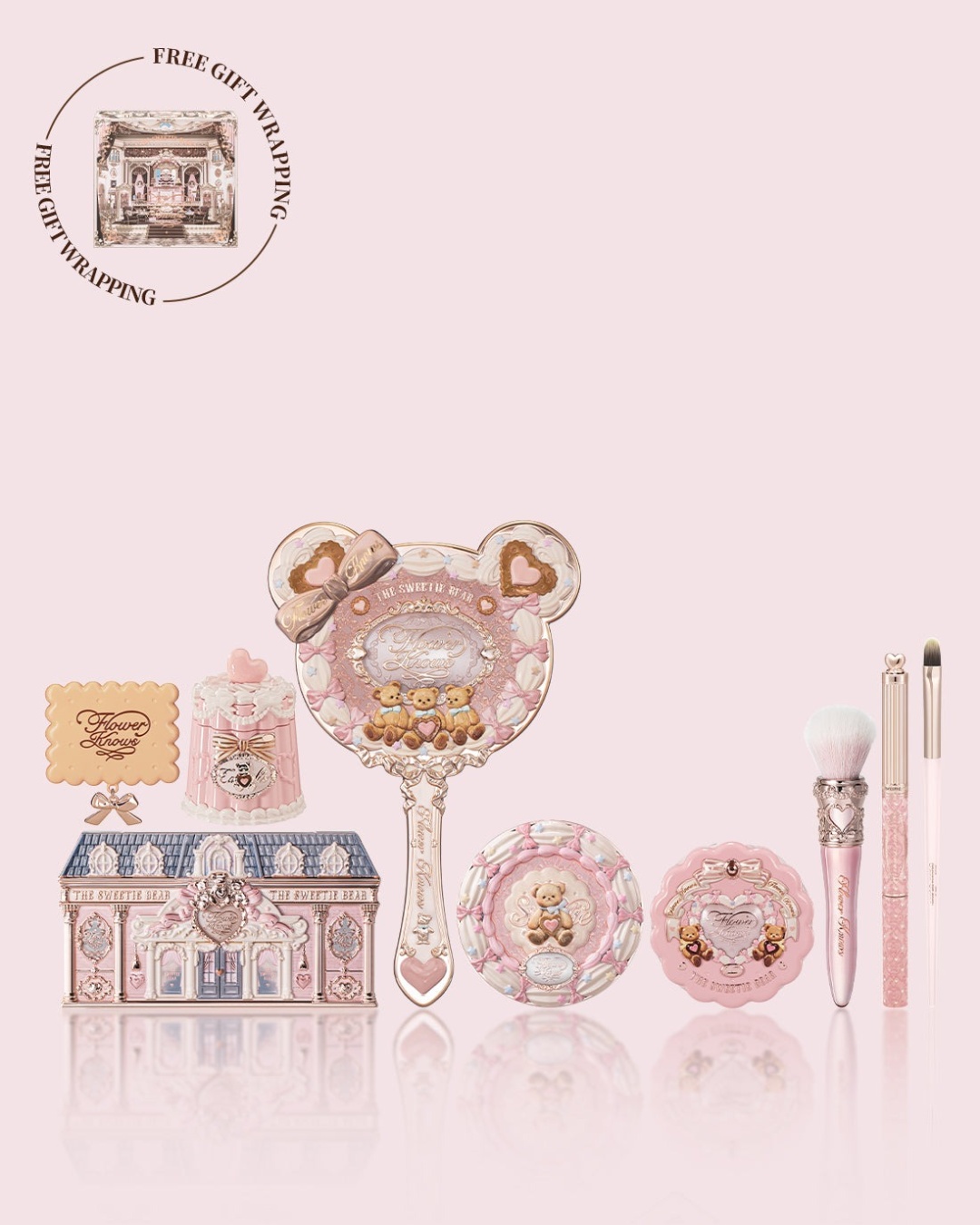 Flower Knows Sweet Treats Full Face Set набор декоративной косметики для женщин