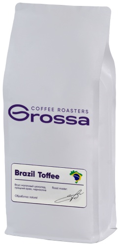 Кофе Grossa Brazil Toffee зерновой 1000 г