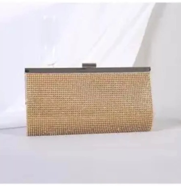 Клатч Alevsavbalinavg стразы желтый