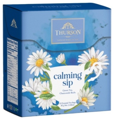Чай Thurson Calming Sip зеленый листовой 15 пакетиков