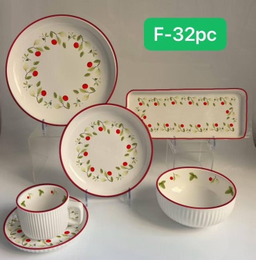 Набор для сервировки H-32PC, фарфор, керамика