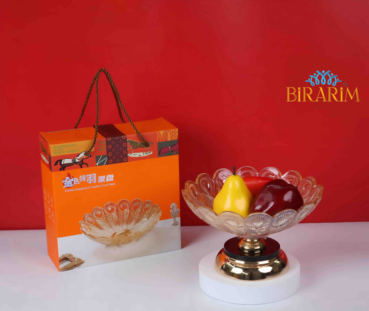 Birarim фруктовница JMD-3005 круглая 1 шт
