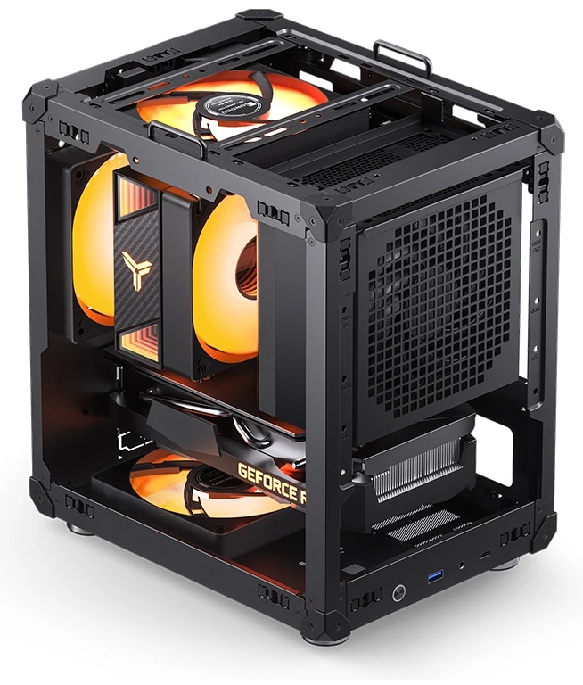 Корпус Jonsbo C6-ITX Black черный