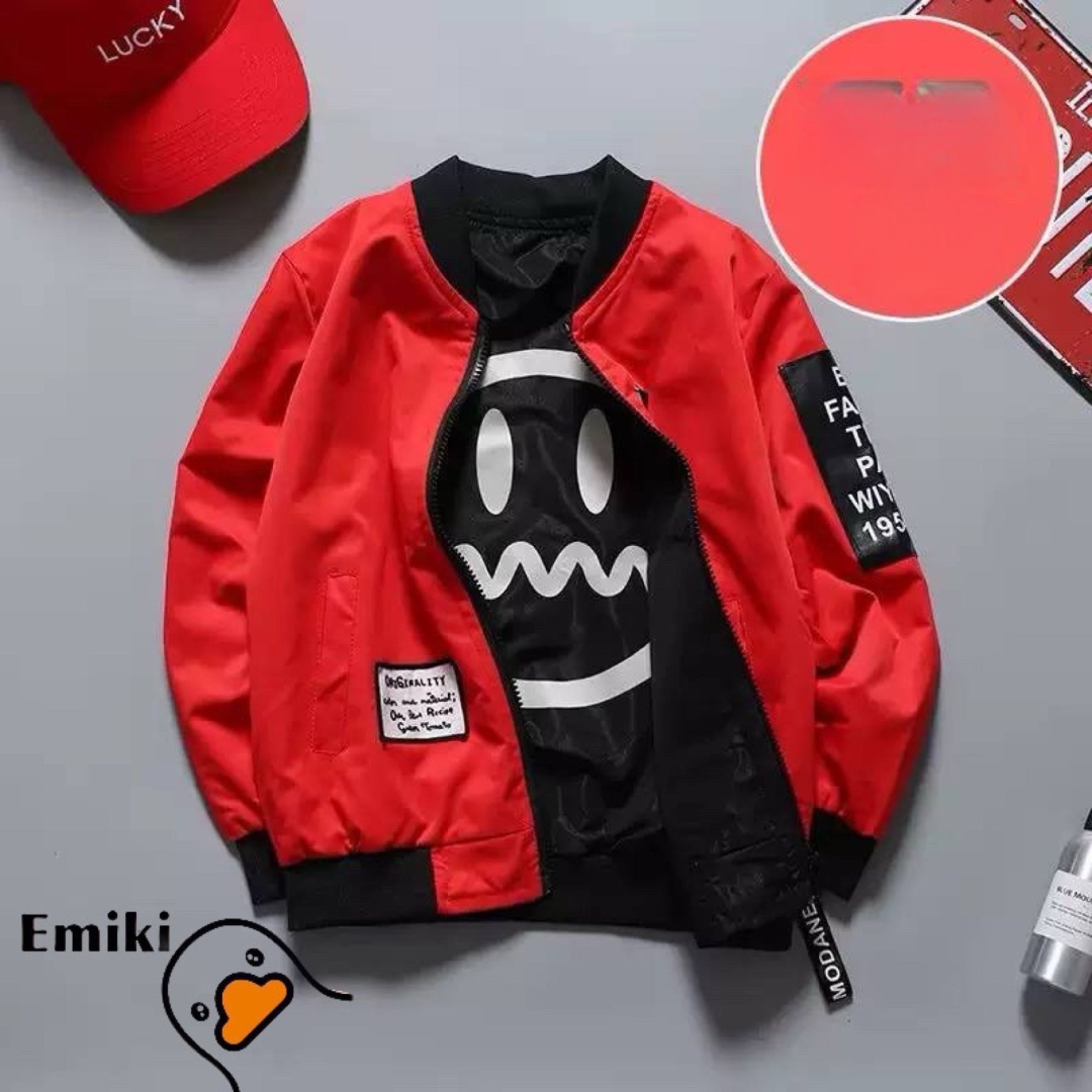 Ветровка Emiki красный