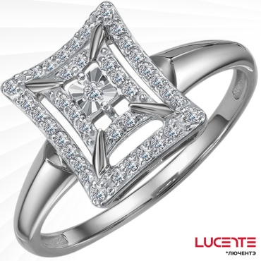 Lucente Бриллианты Якутии 1693403_2_5_1_21 размер 21 вес 2.33 г золото, бриллиант