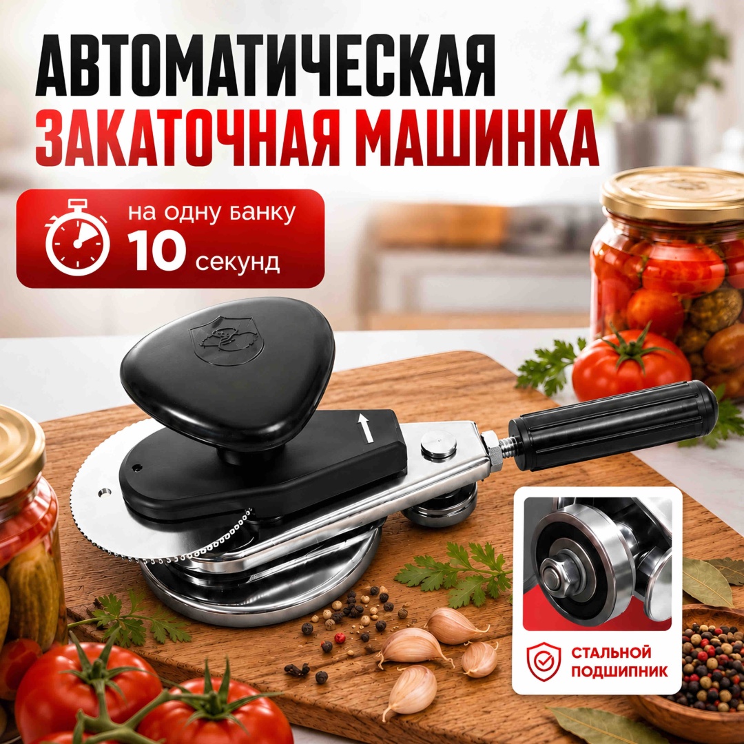 Закаточная машинка MOZZY автомат, ABS-пластик