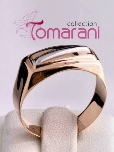 Tomarani collection Мужская печатка BNB_TC_L_19 размер 21.5 вес 2.6 г золото, без вставок