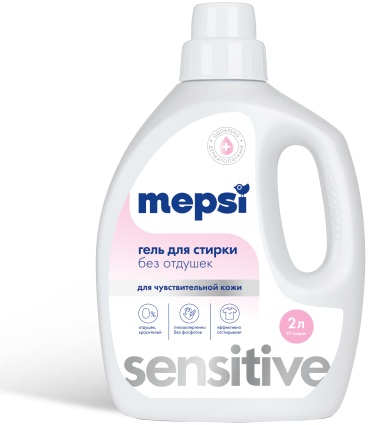 Mepsi Гель для стирки гипоаллергенный для чувствительной кожи Sensitive 2 л