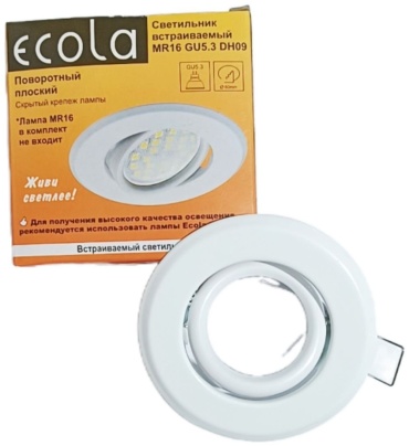 Встраиваемый светильник Ecola GU5.3 12 Вт 220 В  5829