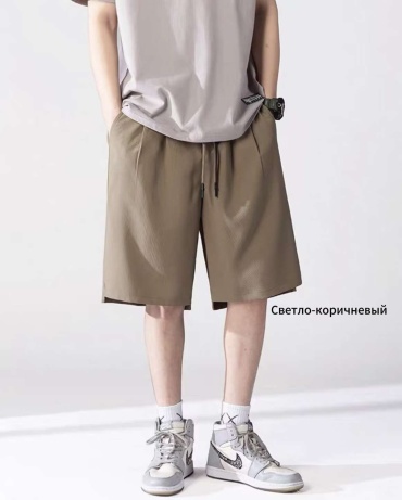 Спортивные шорты светло-коричневый