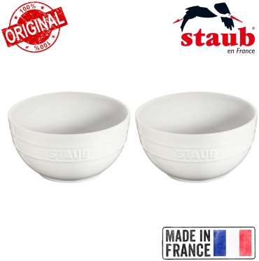 Миска Staub 17х17 см, керамика, 2 шт