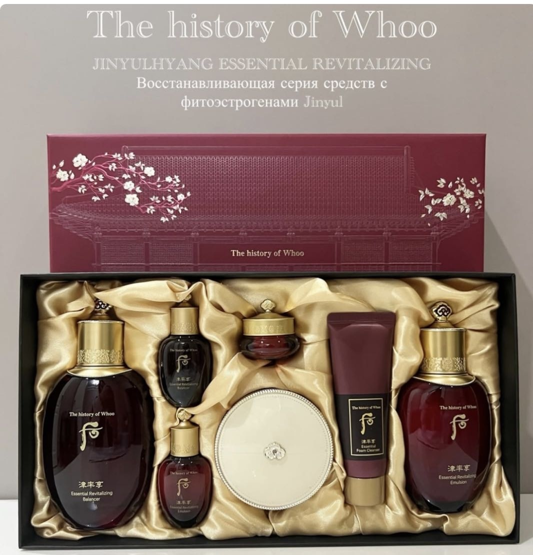 The History of Whoo Антивозрастной набор для лица и декольте набор по уходу за лицом унисекс
