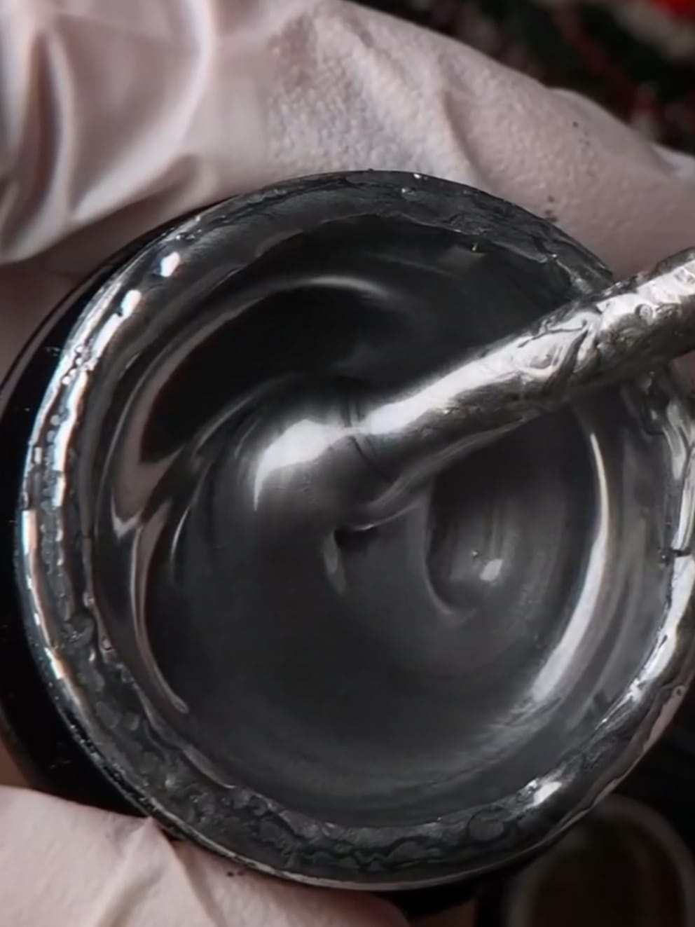 Mia гель-краска, гель для дизайна Metal gel silver серебро 5 мл