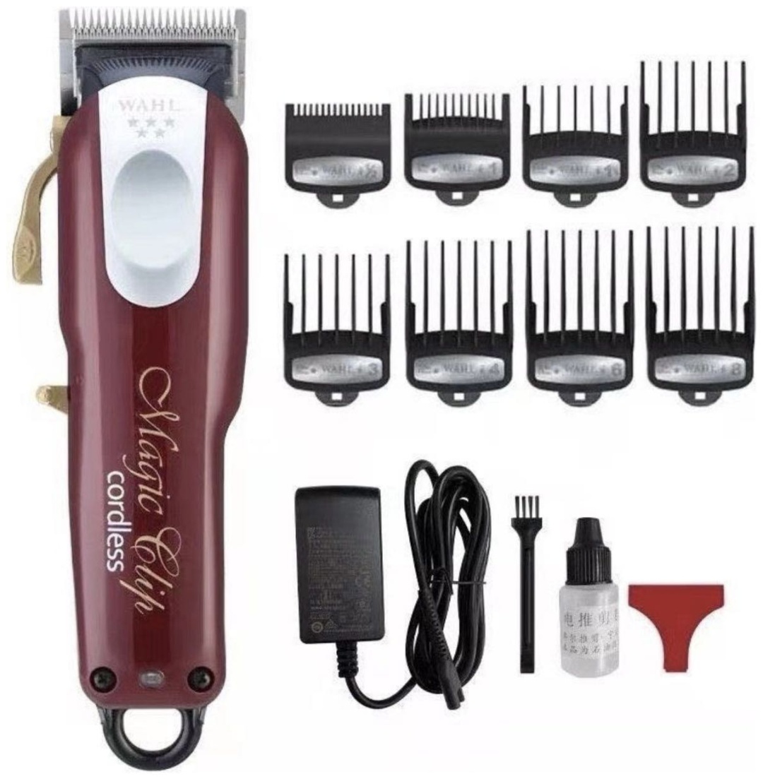 Wahl машинка для стрижки Cordless Magic Clip Wahl бордовый