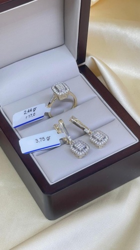 Diamond 9163829 вес 6.19 г золото, фианит