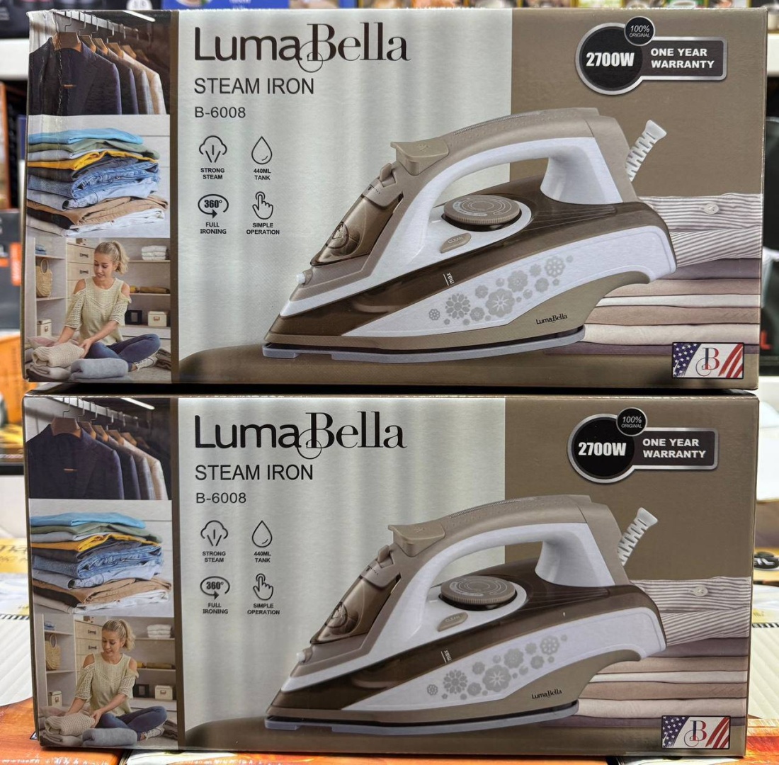 Утюг LumaBella B-6008 светло-бежевый