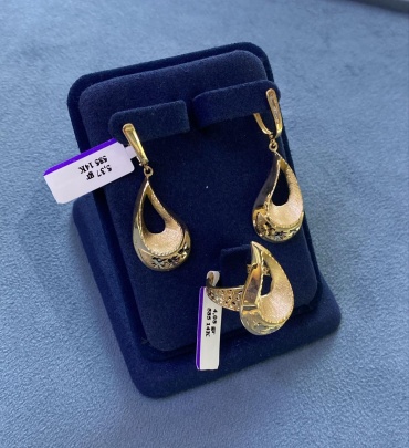 3161 gold 825516814 вес 9.45 г золото, без вставок