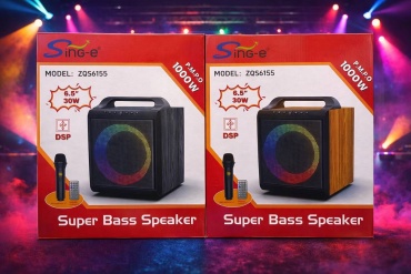 Портативная колонка SinG-e ZQS-6155 черный