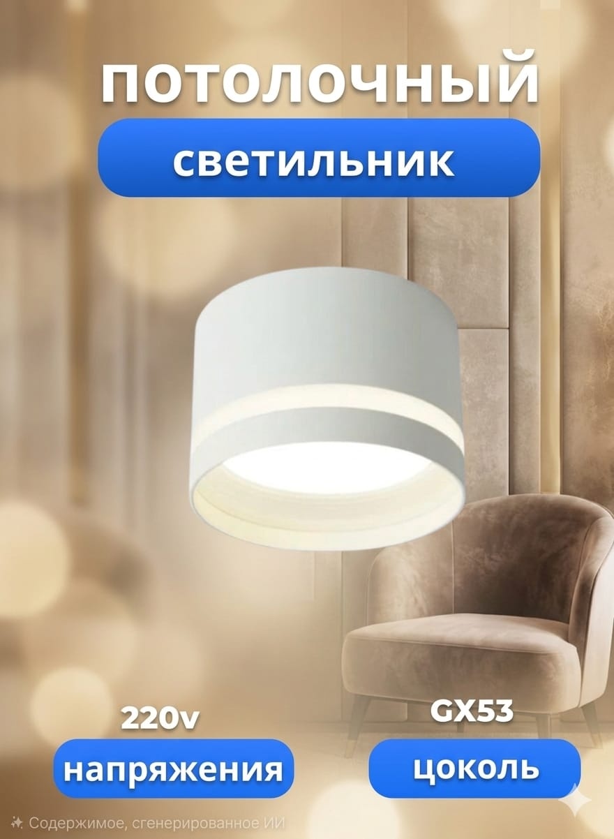 New Style спот GX53-2303 W