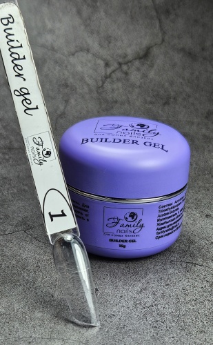 Family nails гель Builder gel №1 15 мл