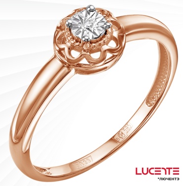 Lucente Бриллианты Якутии 01-01821-02-001-02-01_185 размер 18.5 вес 1.56 г золото, бриллиант