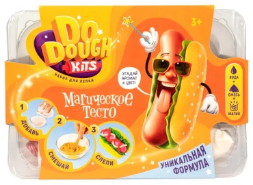 Тесто для лепки DO DOUGH kits DD004 количество цветов: 5 шт