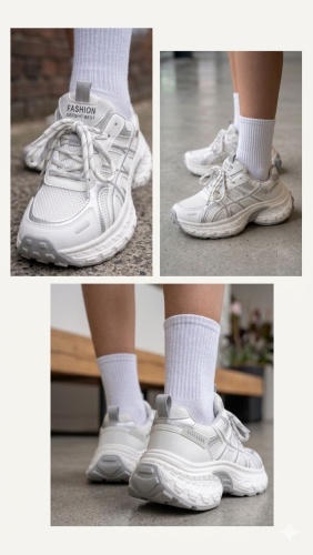 Кроссовки FASHION белый
