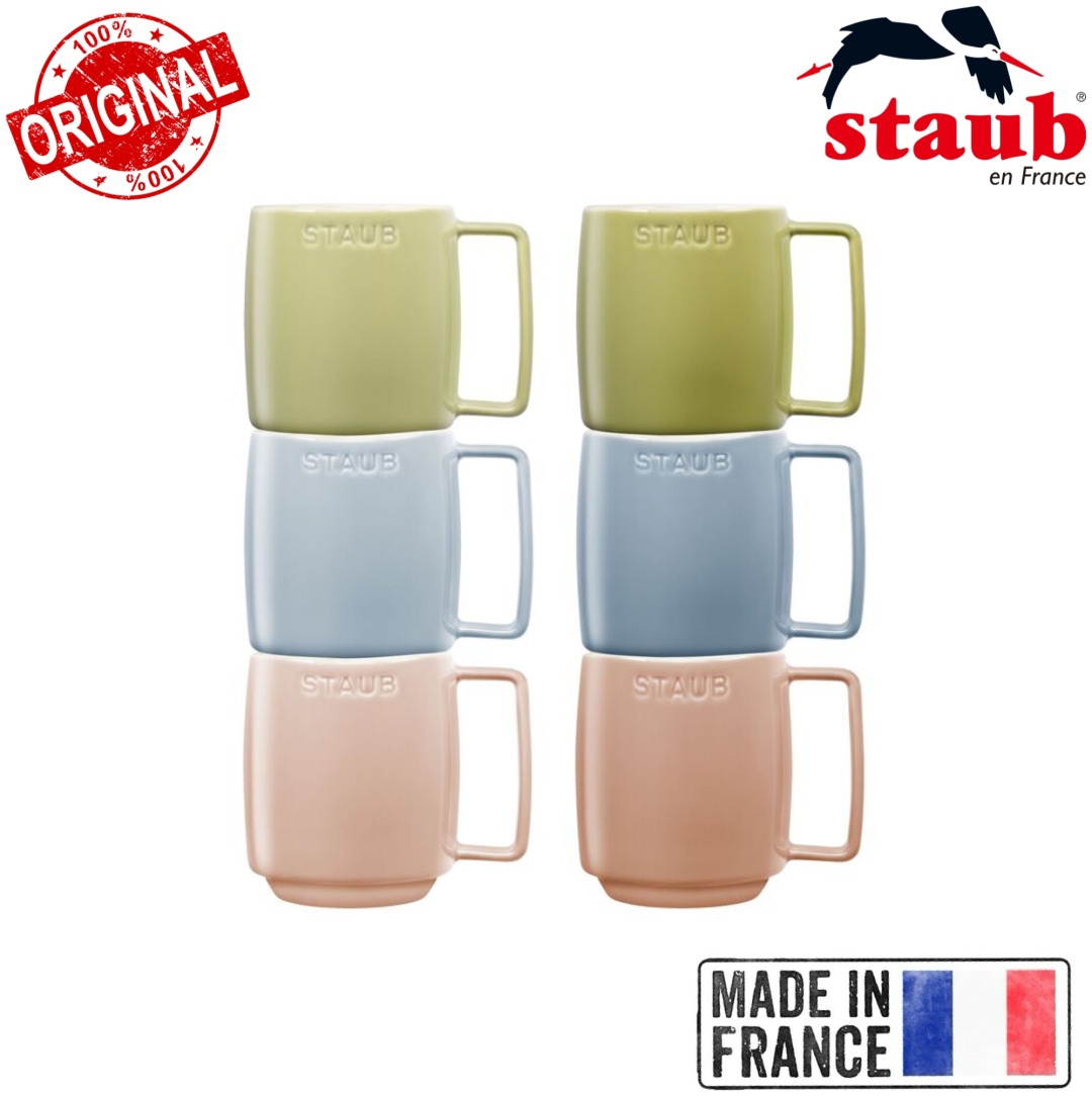 Набор кружек Staub , 350 мл, керамика, 6 шт.