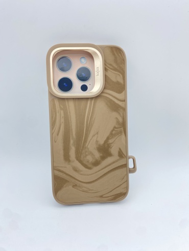 Чехол Kajsa для Apple iPhone 16 Pro золотой