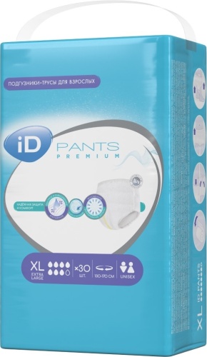 iD Pants Premium подгузники трусы XL 30 шт