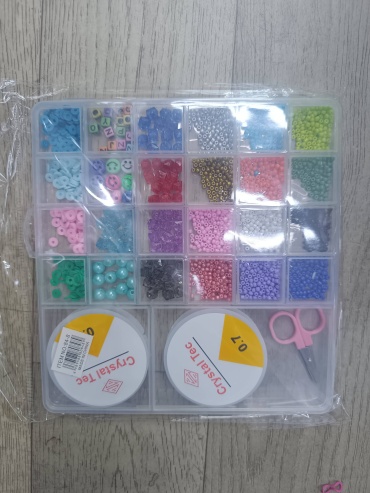 Бисер 163 Toys размер:3/0 мультиколор 0.3 г