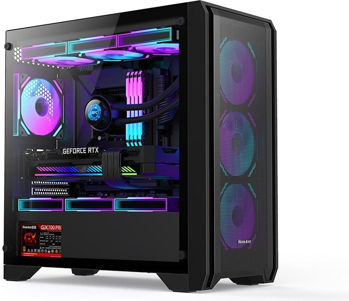 Корпус HuntKey GX750S Predator черный