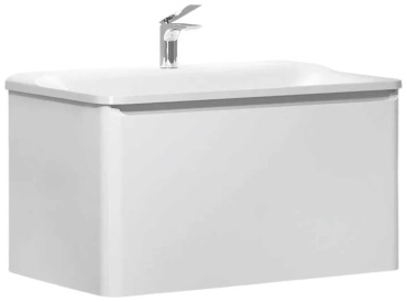 Тумба без раковины Raval Wel.01.80/P/W/RL, 78.6x42x45 см, белый