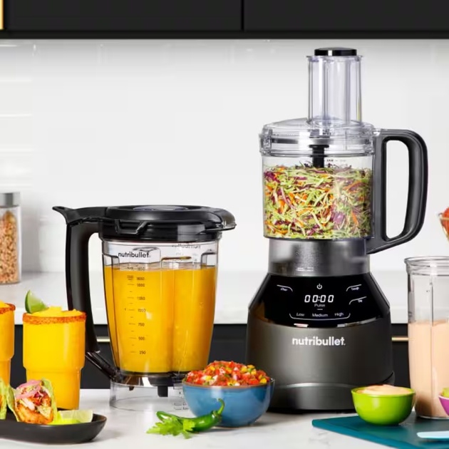 Блендер стационарный NutriBullet NBF580B черный, серый — фото 7