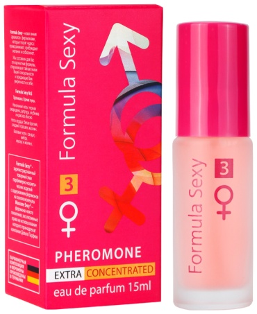 DELTA PARFUM Formula Sexy №3 туалетная вода EDT 15 мл, для женщин