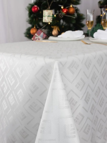 Скатерть WELLNESS 220x150 см, полиэстер, 1 шт